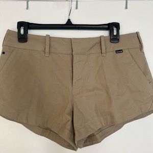 Brand New Hurley Khaki Shorts